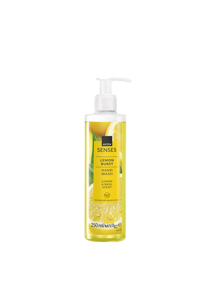 Senses Lemon Burst Liquid Soap 250 ML (BVI CHANGE)