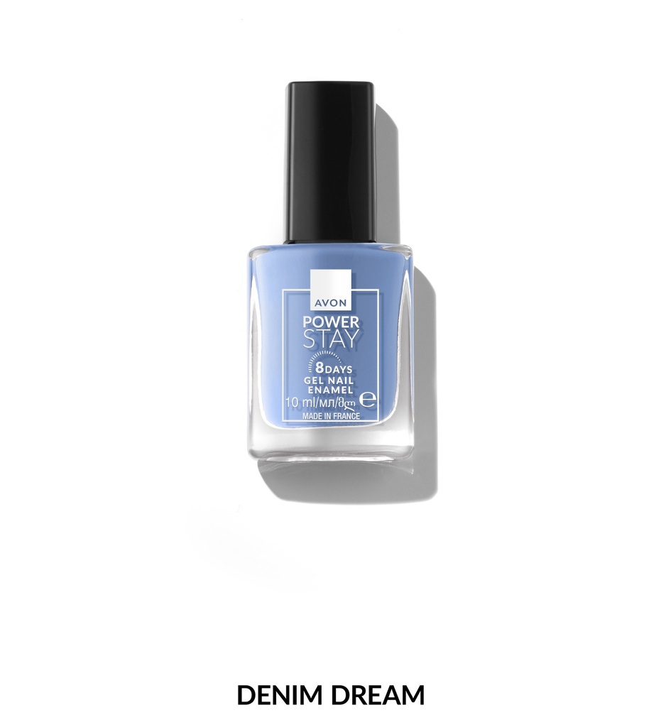 AVON POWER STAY GEL NAIL -  DENIM DREAM