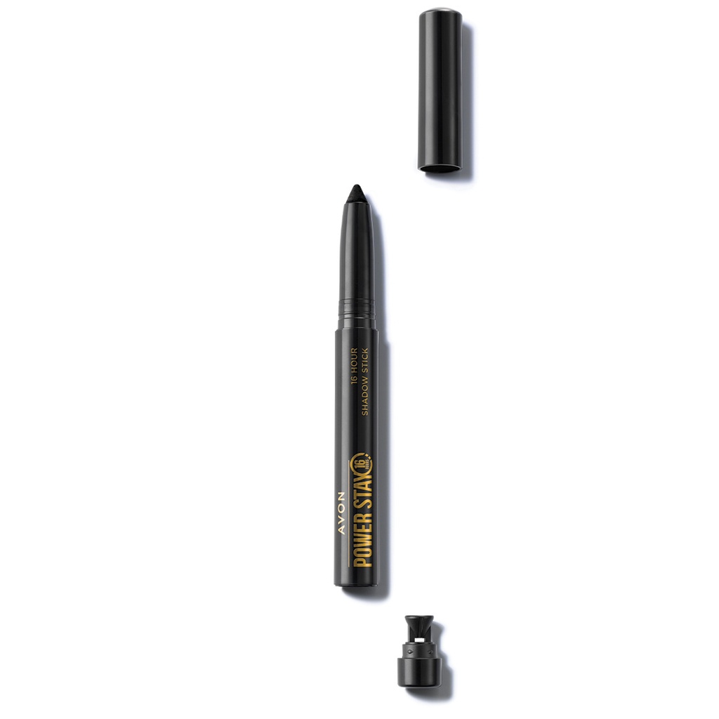 AVON POWER STAY SHADOW STICK -  ESSENTIAL BLACK