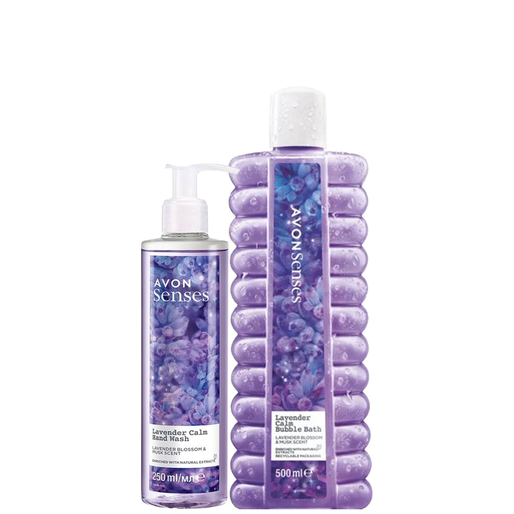 Pack offer AVON SENSES LAVENDER CALM C12 2025