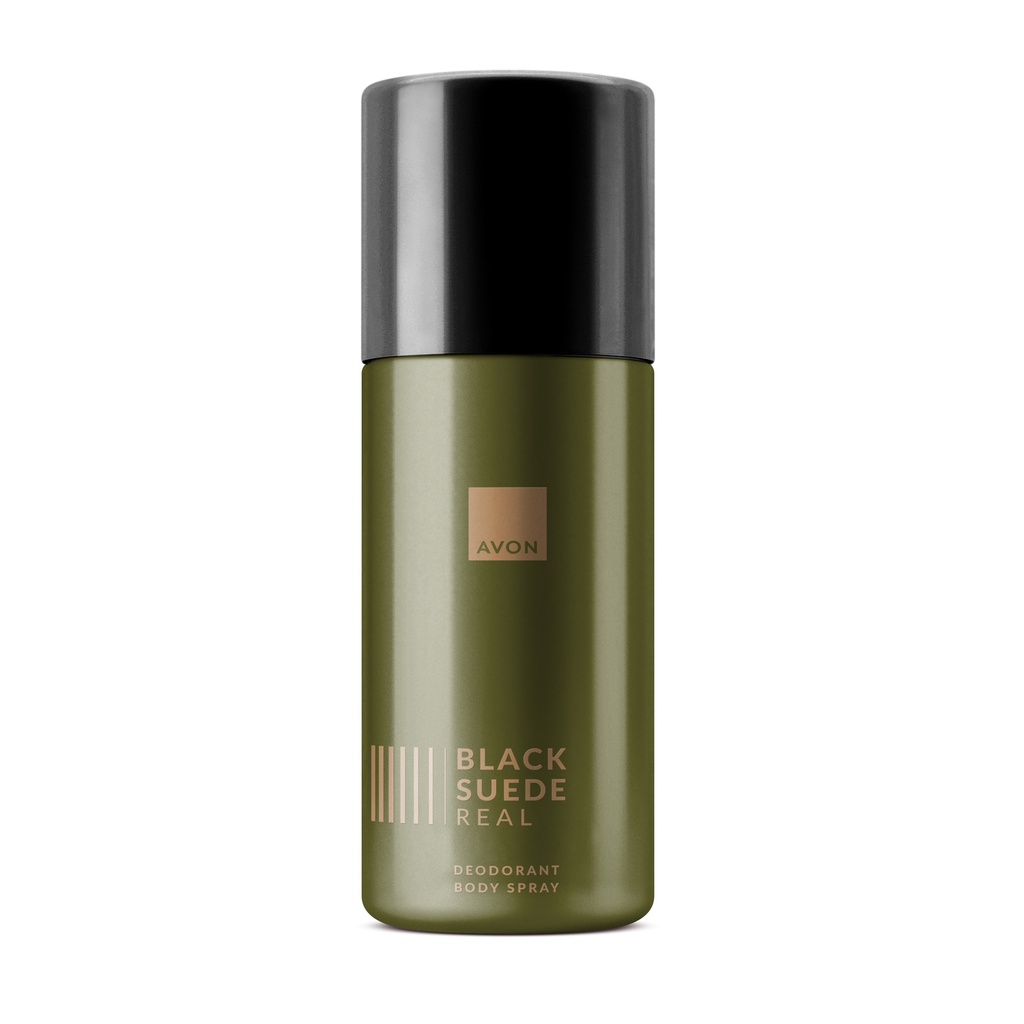 BLACK SUEDE REAL BODY SPRAY