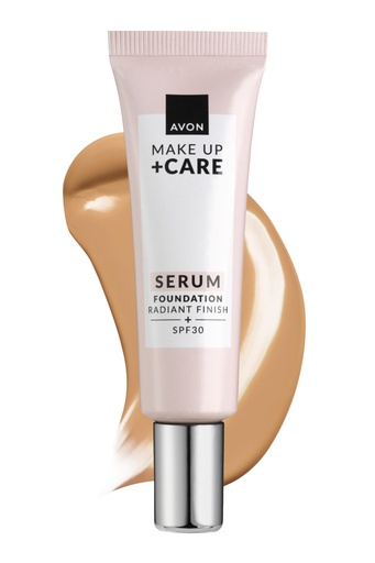 [1550763] AVON MAKEUP AND CARE RADIANT SERUM FOUNDATION - 230N - CREAMY NATURAL