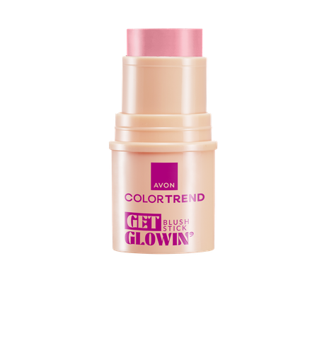 [1579632] AVON COLOR TREND GET GLOWIN BLUSH STICK FLIRTY PINK