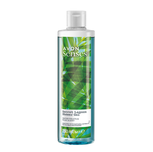 [1458496] AVON SENSES SECRET LAGOON SHOWER GEL 250ML  