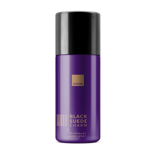[1559892] BLACK SUEDE CHARM BODY SPRAY AEROSOL EMEA