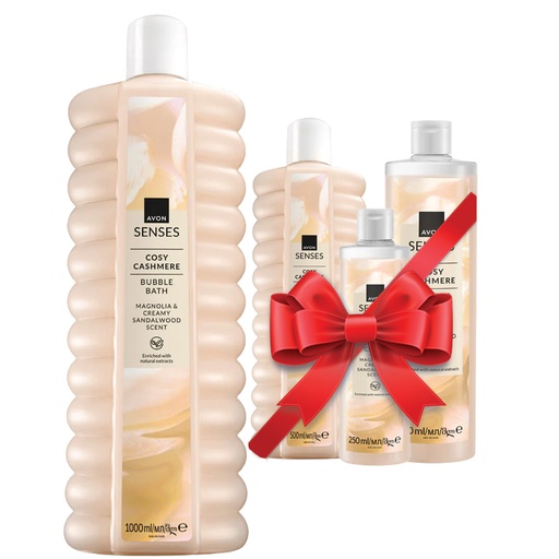 [4035] PACK OFFER AVON SENSES CASHMERE TOUCH C06 2025