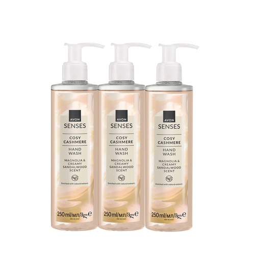 [4036] PACK OFFER AVON SENSES CASHMERE TOUCH LIQUID SOAP C06 2025